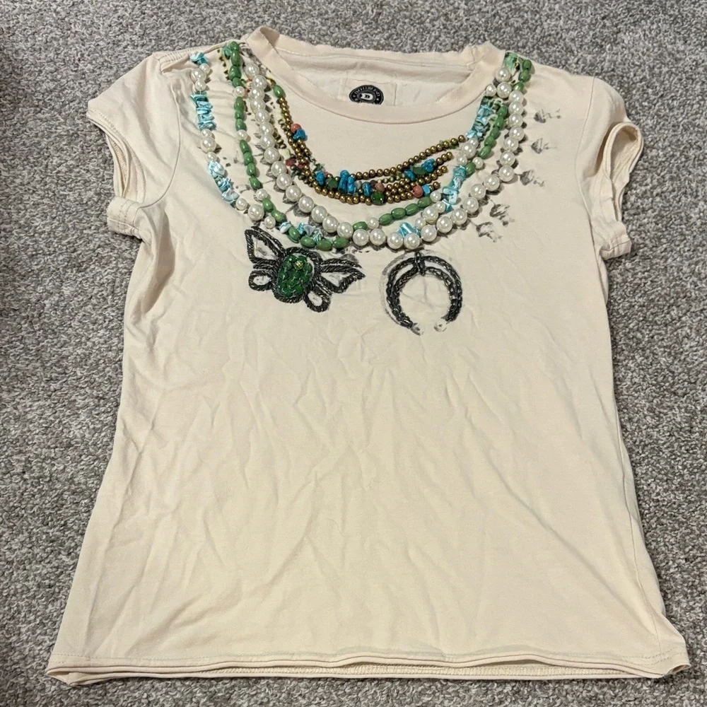 Double D Ranch Jeweled Tee - Picture 1 of 5